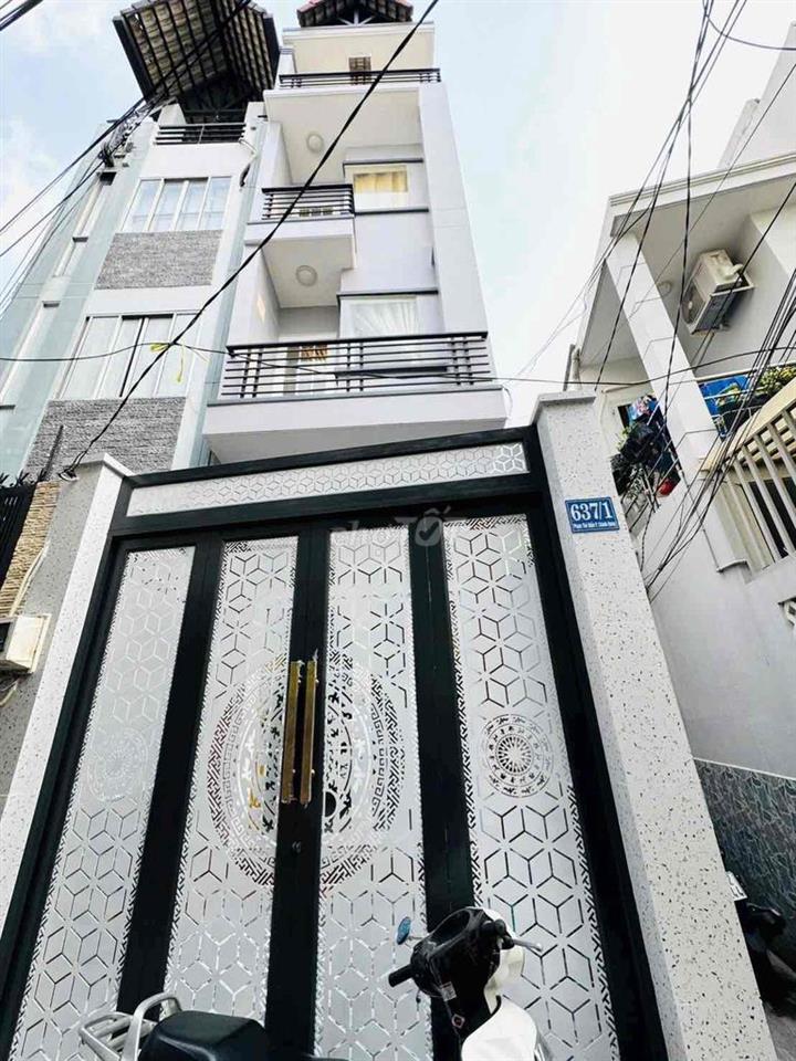 NHÀ 5 TẦNG, 74m2 đất, SAU MẶT TIỀN PHẠM THẾ HIỂN P4