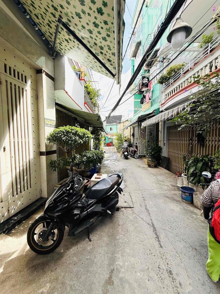🛑Nhà DT đẹp (4x12m), k lộ giới, hẻm 5m Âu Dương Lân,