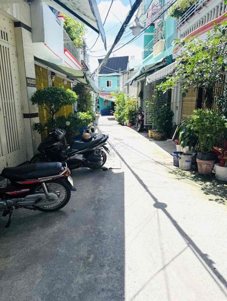 🛑Nhà DT đẹp (4x12m), k lộ giới, hẻm 5m Âu Dương Lân,