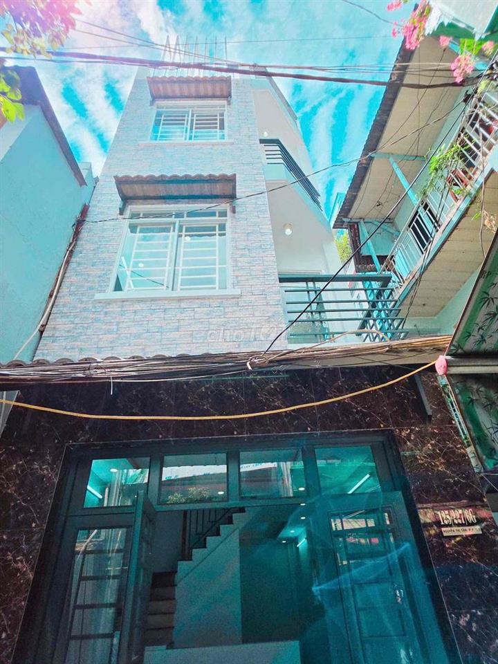 🛑 NHÀ 4 TẦNG, mới đẹp,  hẻm 125 NGUYỄN THỊ TẦN P2 Q8