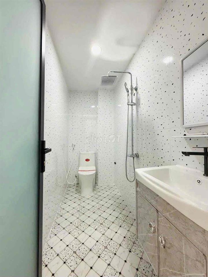 🛑NHÀ MỚI XÂY- MẶT TIỀN BÙI ĐIỀN, NỞ HẬU, k lộ giới, 49m2 đất, P4 Q8