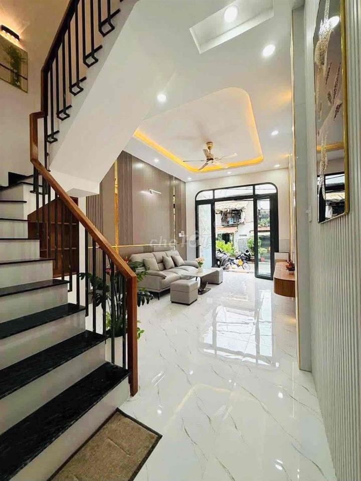 🛑NHÀ MỚI XÂY- MẶT TIỀN BÙI ĐIỀN, NỞ HẬU, k lộ giới, 49m2 đất, P4 Q8