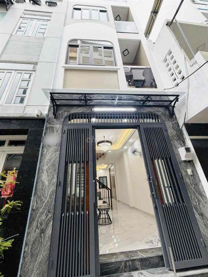 NHÀ 4 TẦNG, XÂY MỚI 100% ,VỊ TRÍ ĐẸP, Ô TÔ TỚI NHÀ, ÂU DƯƠNG LÂN P2Q8