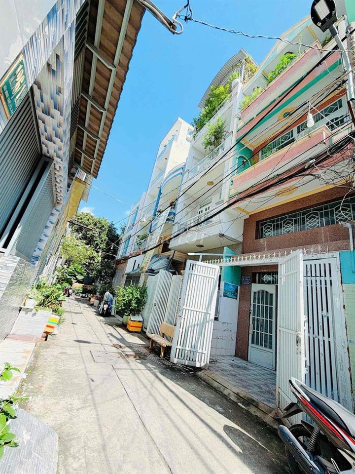 Nhà hẻm ô tô, cách 50m ra Mặt tiền, 4 tầng (4x14m), Bùi Minh Trực P5
