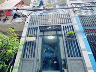Bán nhà mới 3 tầng 4pn hẻm lê thành phương p15# Q8