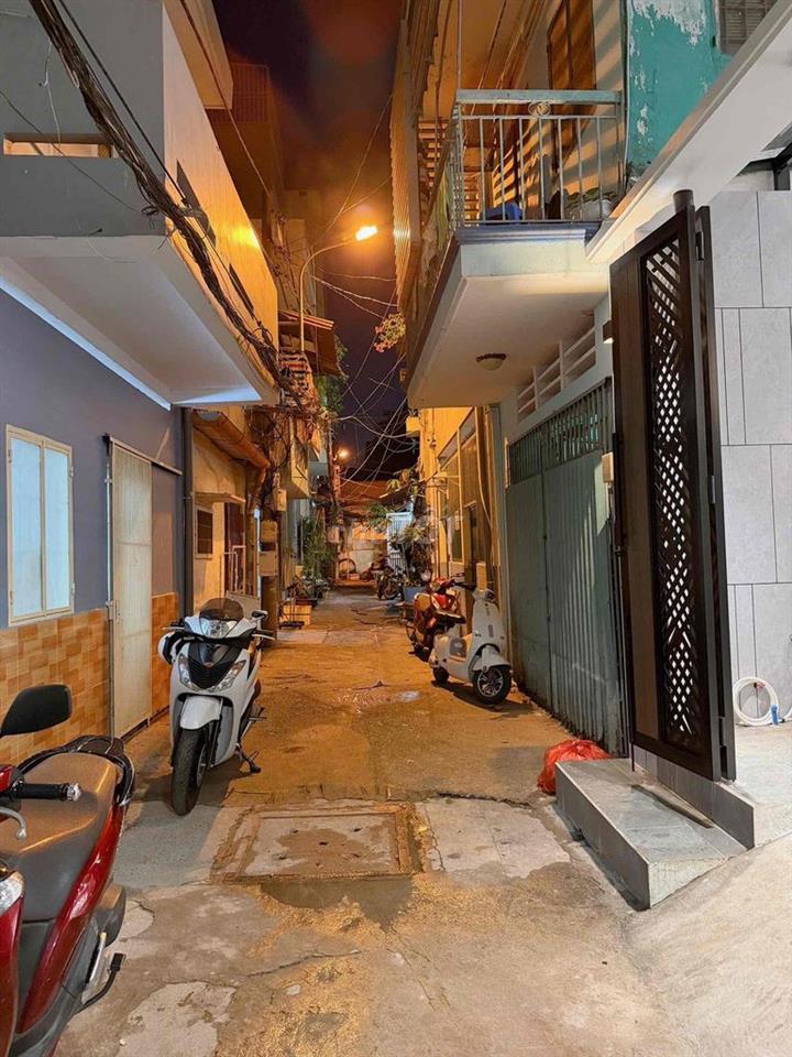 Nhà Lầu 6 Tầng Hẻm Oto Cách 1 Căn Ra Mặt Tiền P8 Q8