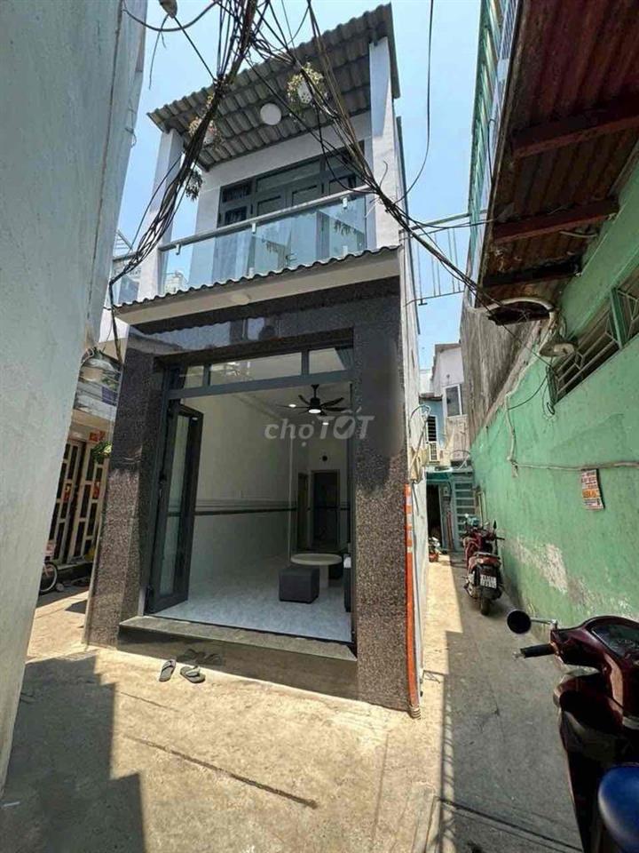 Nhà Xây Mới Có P Ngủ Tầng Trệt Tặng Full Nội Thất Cầu Chữ Y P8 Q8