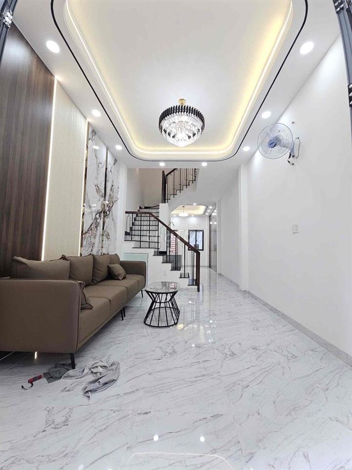 Nhà Lầu 4 Tầng Hẻm Oto Xây Mới 100% Âu Dương Lân P2 Q8