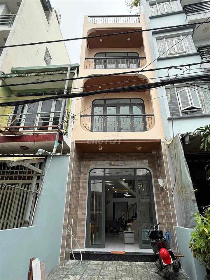 Mặt Tiền Đường Bùi Điền P4 Q8 Nở Hậu 4m Xây Mới 100% Hoàn Công Đủ
