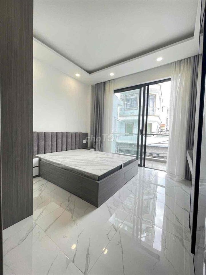 Nhà Lầu 4 Tầng Hẻm 4m Hoàn Công Đủ Âu Dương Lân P3 Q8