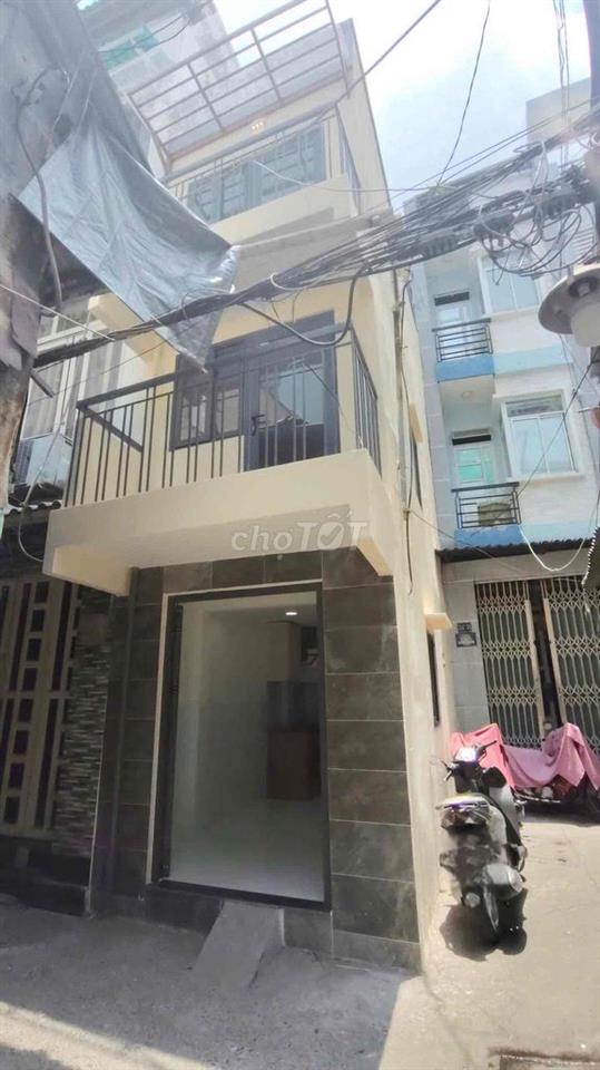 Nhà Lầu 3 Tầng Hẻm 3m Sát Mặt Tiền Hưng Phú P8 Q8