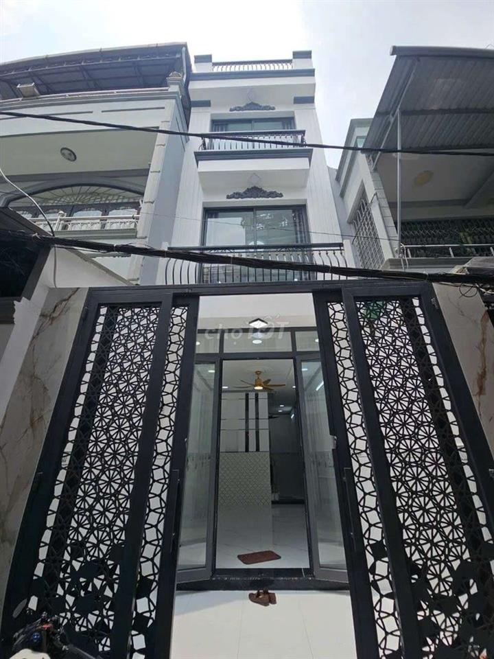 Nhà mới nở hậu 4 Tầng gần mặt tiền Nguyễn Duy P9 Q8