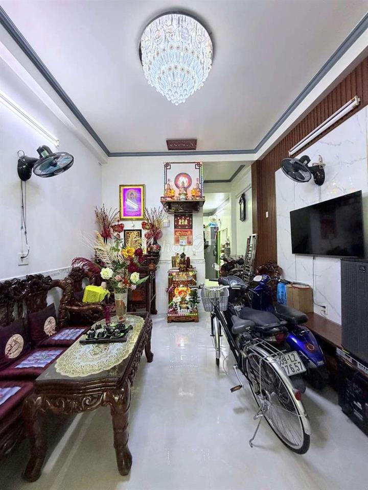 Nhà 4 tầng sau căn Mặt Tiền Bùi Minh Trực P6-Q8