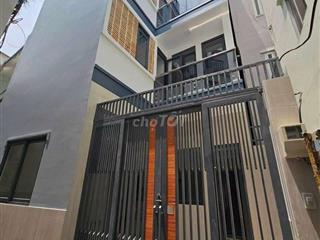 NHÀ XÂY MỚI 4 TẦNG – SAU CĂN MẶT TIỀN ÂU DƯƠNG LÂN P3, Q8