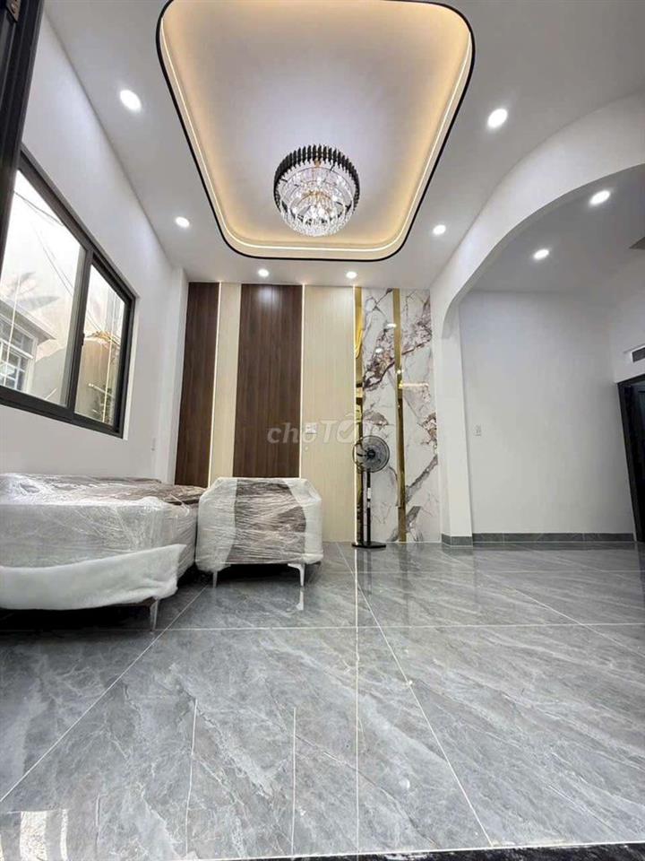 NHÀ XÂY MỚI 4 TẦNG – SAU CĂN MẶT TIỀN ÂU DƯƠNG LÂN P3, Q8