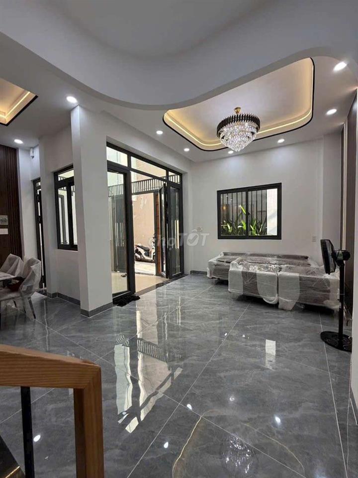 NHÀ XÂY MỚI 4 TẦNG – SAU CĂN MẶT TIỀN ÂU DƯƠNG LÂN P3, Q8
