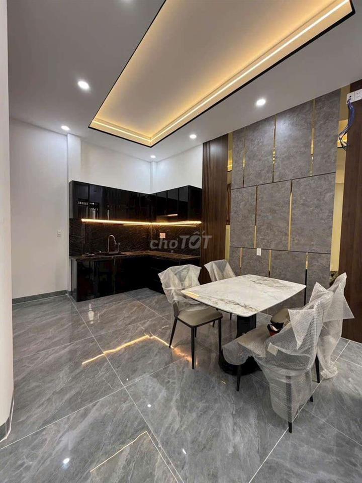 NHÀ XÂY MỚI 4 TẦNG – SAU CĂN MẶT TIỀN ÂU DƯƠNG LÂN P3, Q8
