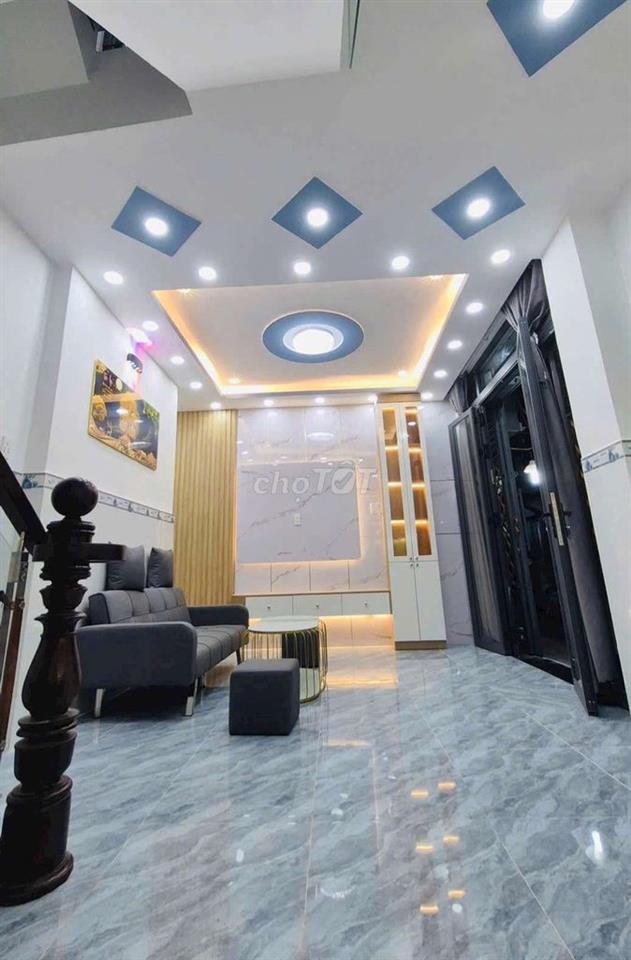 Nhà 4 Tầng full nội thất ở liền Hưng Phú P8 Q8, Gần cầu Chữ Y