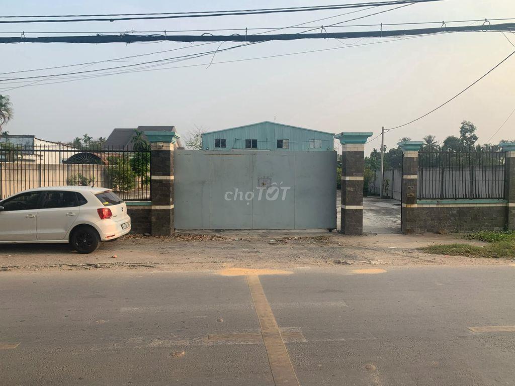 Bán xưởng 2 mặt tiền - Đất thổ cư