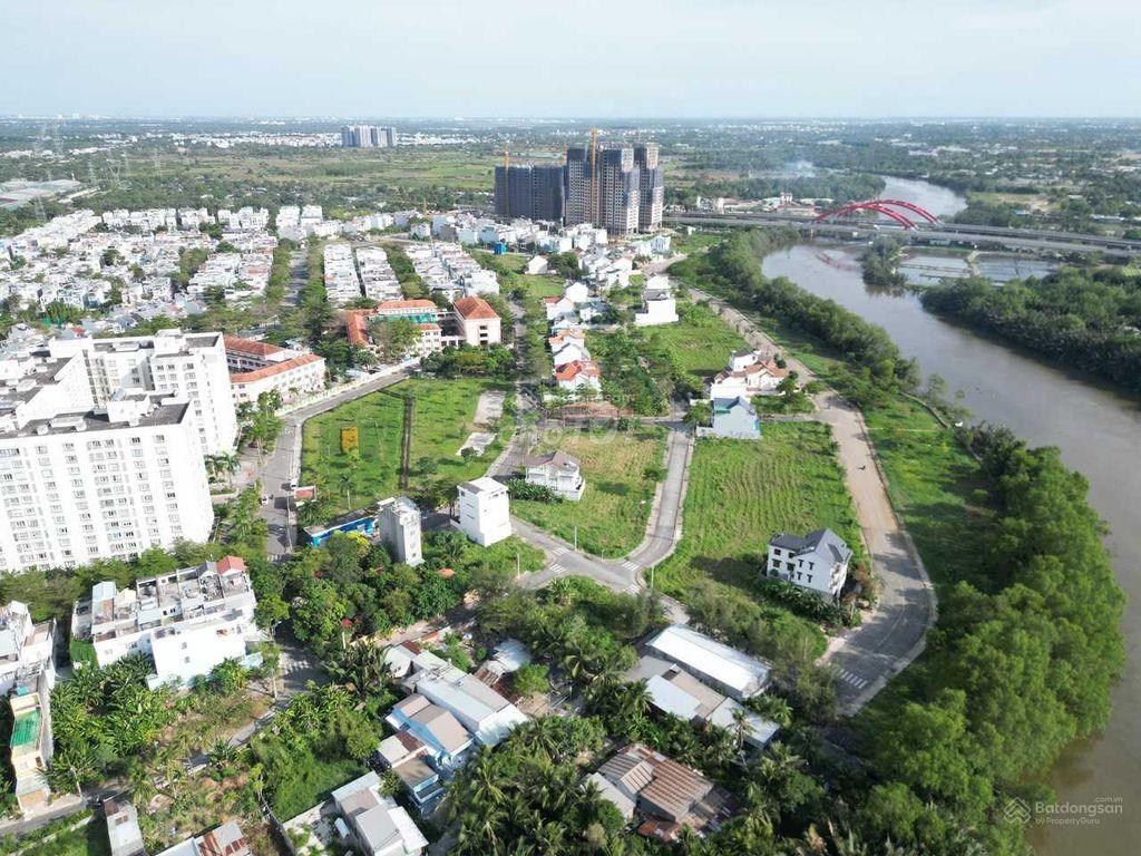 Nền biệt thự view sông đường 20m giá tốt tại KDC Phú Lợi, P7 quận 8
