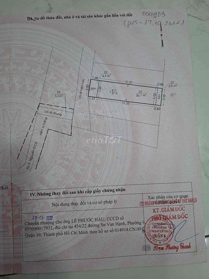 ban nha hem 2/12 nguyen sy co