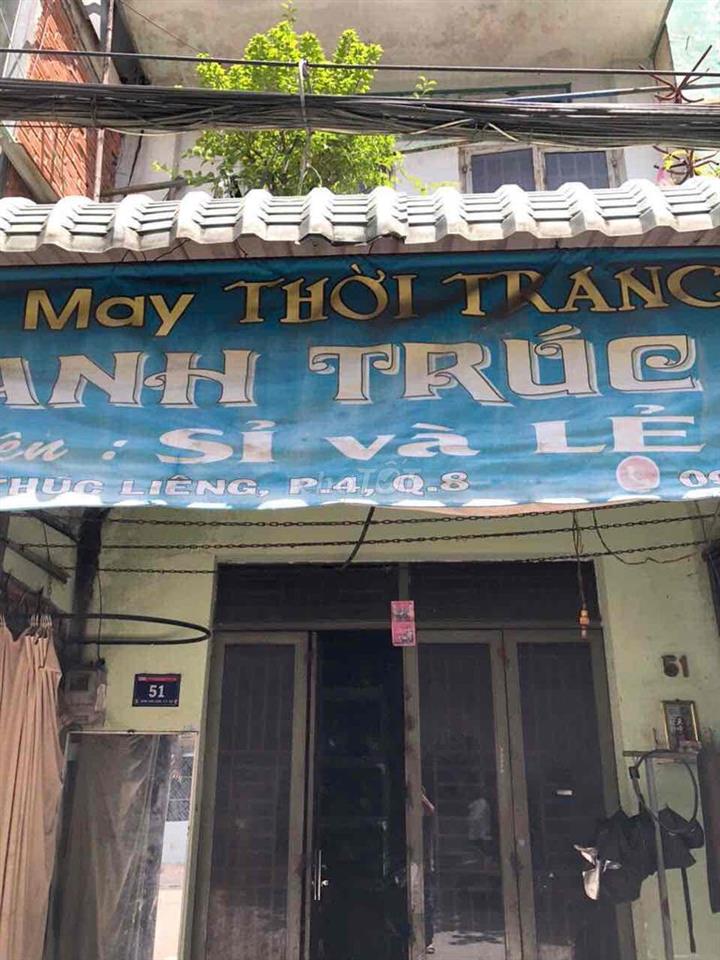 Nhà mặt tiền góc q8