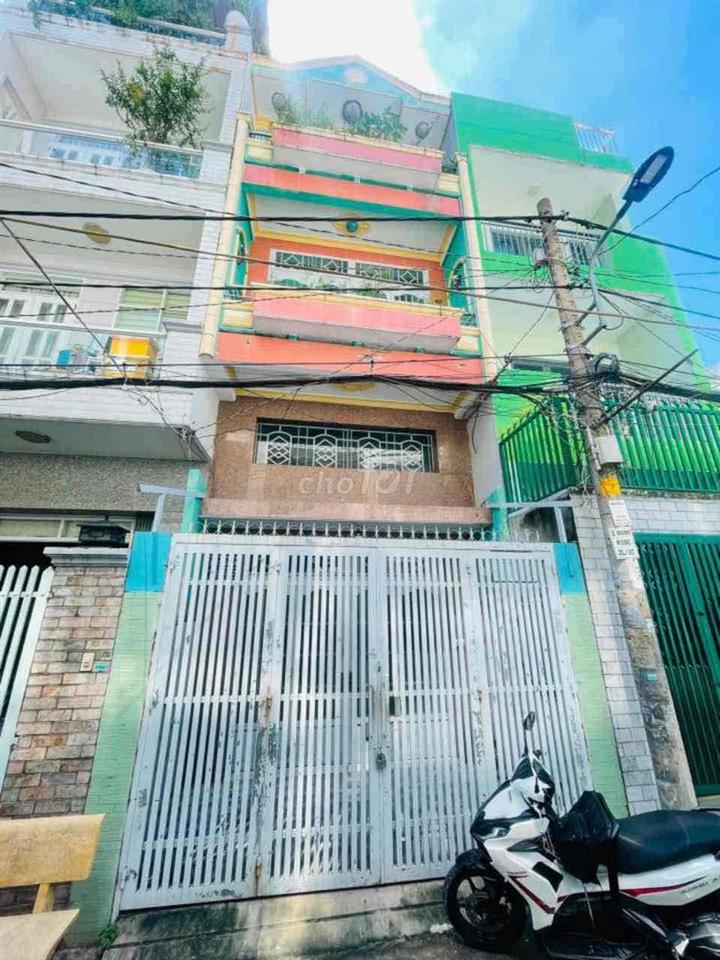 4 TẦNG HXH  CÁCH MẶT TIỀN - BÙI MINH TRỰC 20 M-  Q8