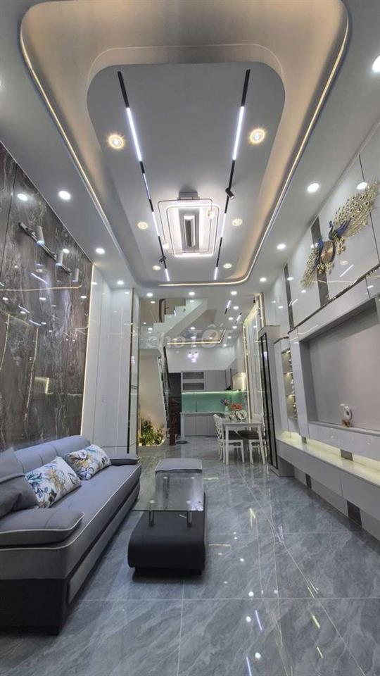 Chính chủ bán Nhà  bán 3,4x 11, 1 trệt, 2 lầu sân thượng trước sau