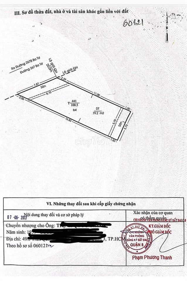 Cần bán gấp căn nhà mặt tiền đẹp