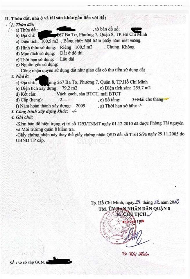 Cần bán gấp căn nhà mặt tiền đẹp