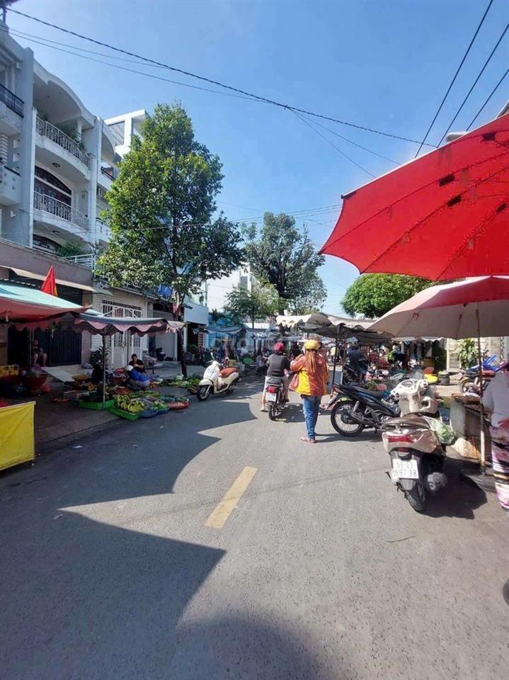 Cho thuê nhà Mặt tiền đường Bùi Điền & Phạm Thế Hiển P4.Q8 DT.3m5×14m.