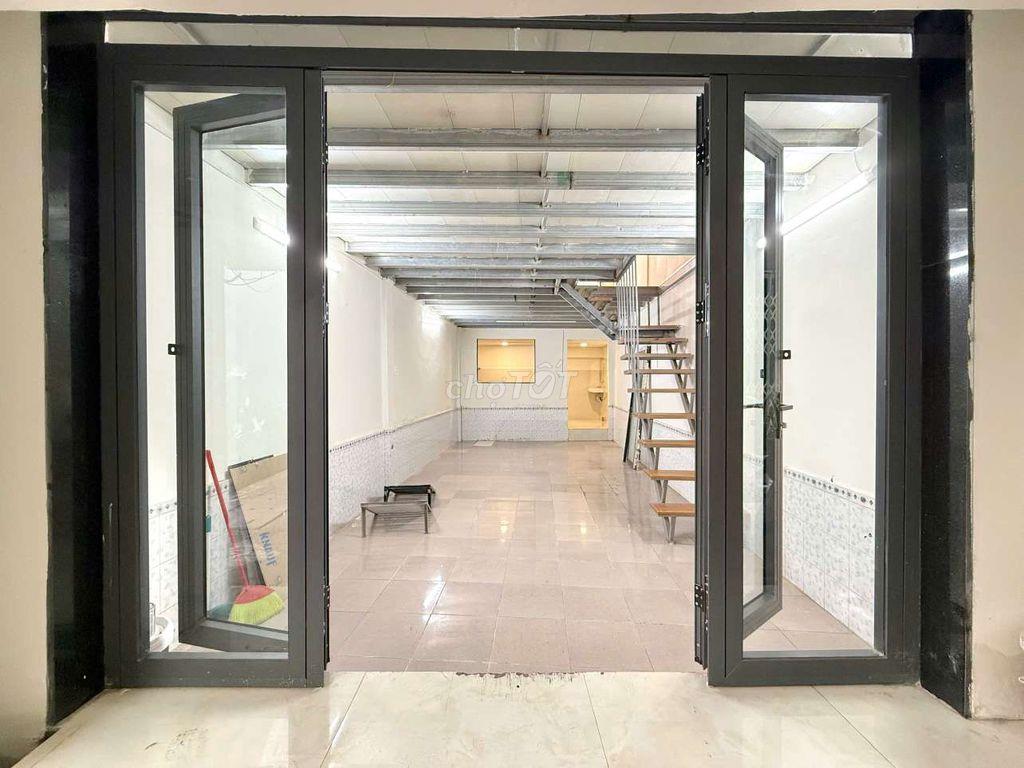 Cho thuê nhà đường Phạm Thế Hiển P6 DT.4m×12m } 1 Lầu 1 Phòng suốt 2wc