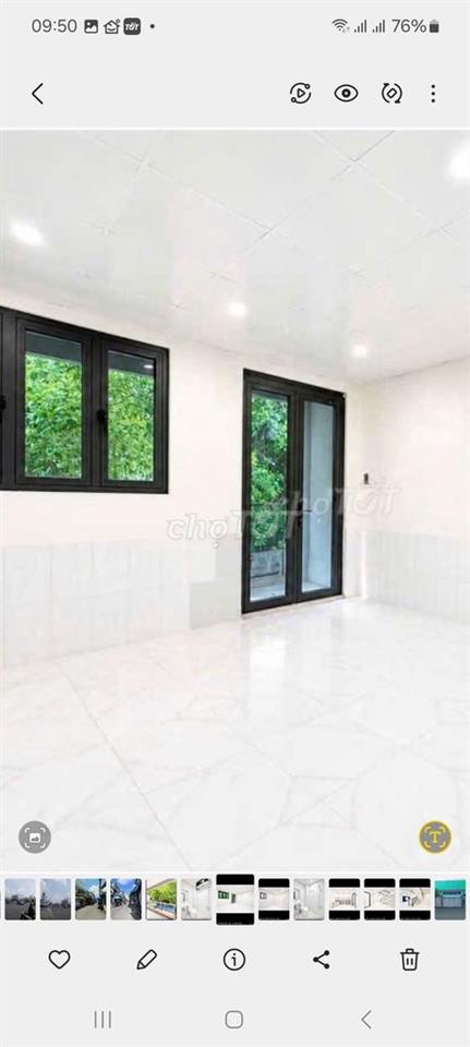 Cho thuê nhà đường Tám Danh P4.Q8 DT.4m5×10m } 1 Lầu 2 Phòng 2 toilet