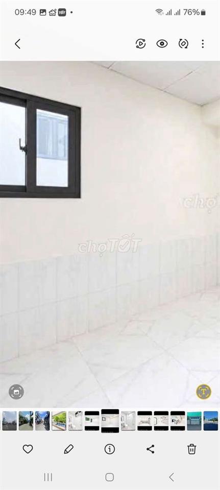 Cho thuê nhà đường Tám Danh P4.Q8 DT.4m5×10m } 1 Lầu 2 Phòng 2 toilet