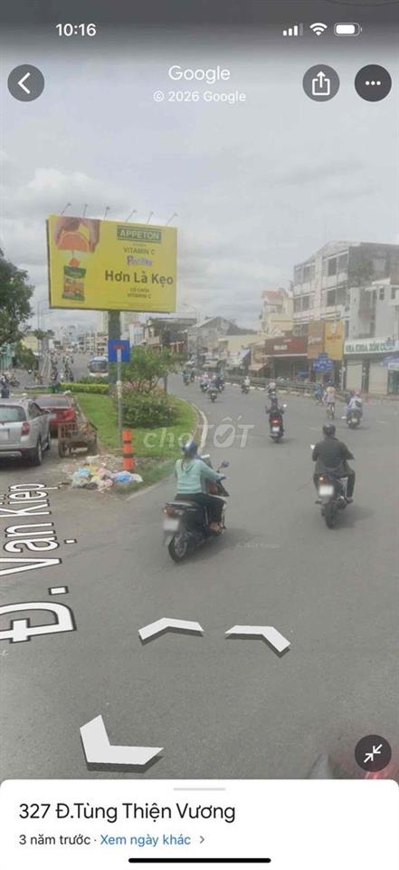 Bán nhà mặt tiền đường tùng thiện vương