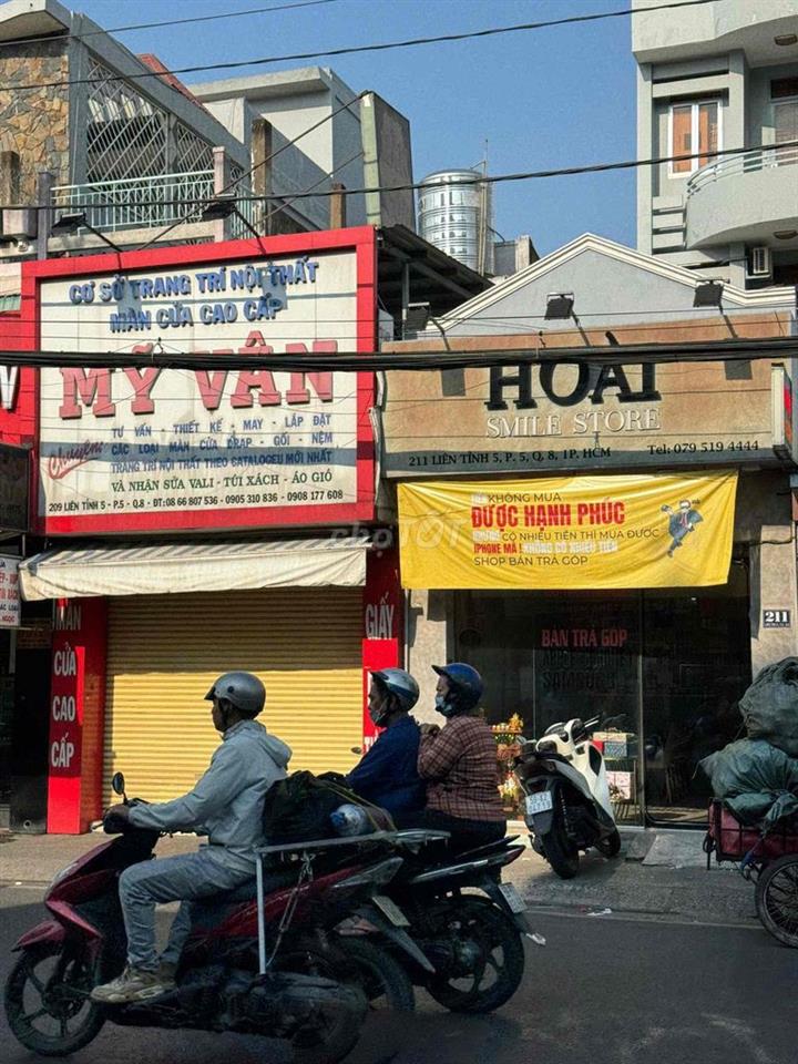 SANG NHƯỢNG SHOP VÀ MẶT BẰNG MẶT TIỀN Q8