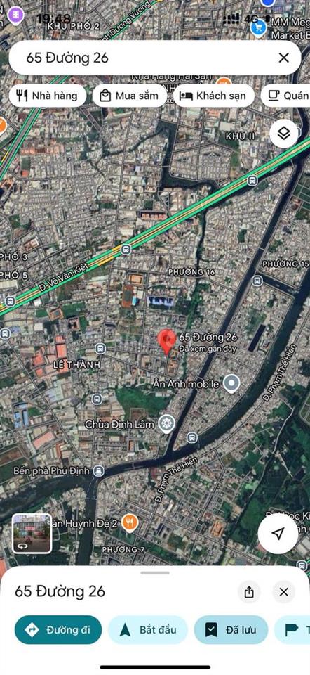 Cho thuê phòng trọ cao cấp (Toà nhà số 65 đường 26 Phường Phú Định)