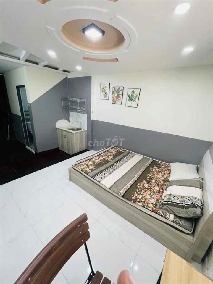 🆘 [Quận 10] - CHDV FULL NỘI THẤT CÓ BAN CÔNG KHU BẮC HẢI - MẶT TIỀN ĐƯ
