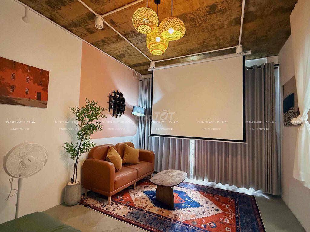 CHO THUÊ CĂN HỘ FULL NT CAO CẤP STUDIO | TÁCH BẾP KHU SÂN BAY 45m2