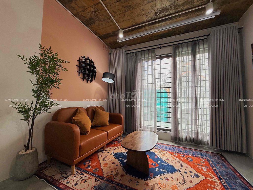 CHO THUÊ CĂN HỘ FULL NT CAO CẤP STUDIO | TÁCH BẾP KHU SÂN BAY 45m2
