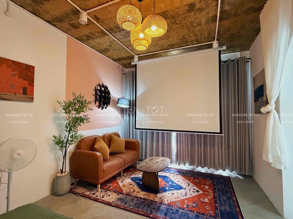 CHO THUÊ CĂN HỘ FULL NT CAO CẤP STUDIO | TÁCH BẾP KHU SÂN BAY 45m2