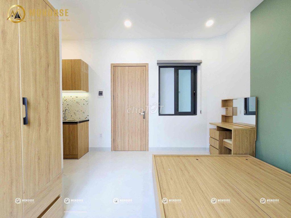 CĂN HỘ STUDIO - ĐẦY ĐỦ NỘI THẤT ngay K300 - CỘNG HOÀ ETOWN - ĐH VAA