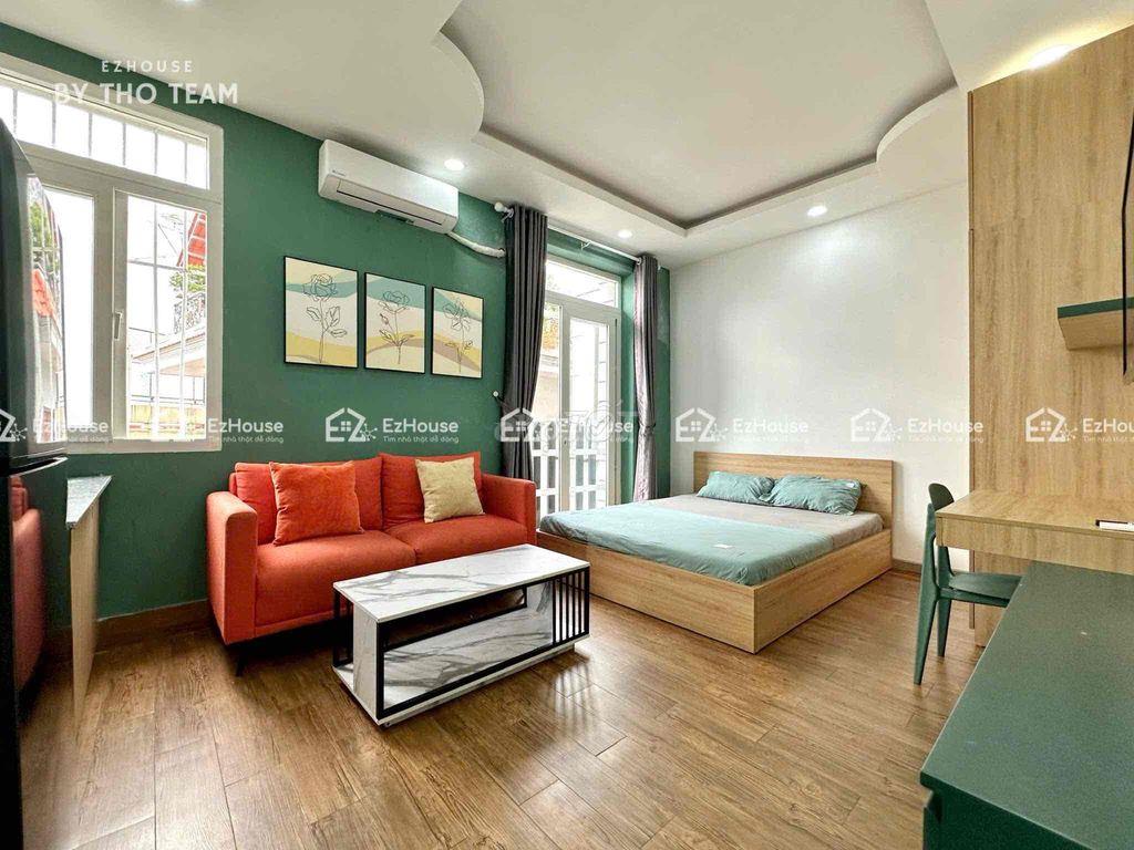 CĂN HỘ STUDIO BAN CÔNG - FULL TIỆN NGHI - gần Q10-Q3