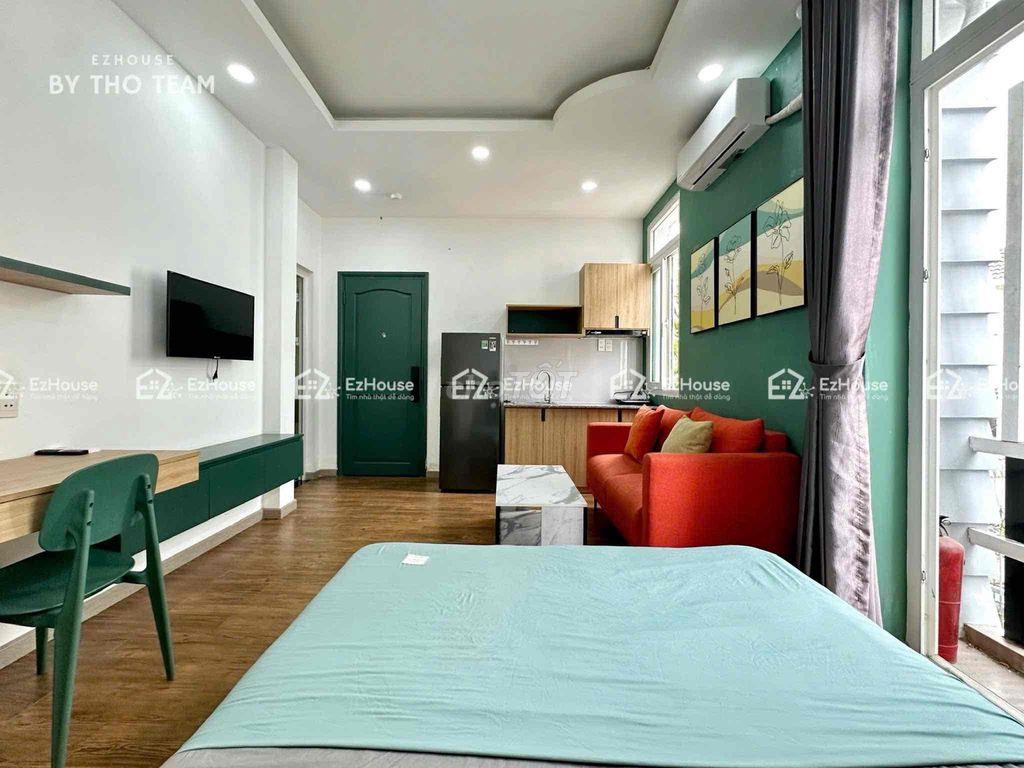 CĂN HỘ STUDIO BAN CÔNG - FULL TIỆN NGHI - gần Q10-Q3
