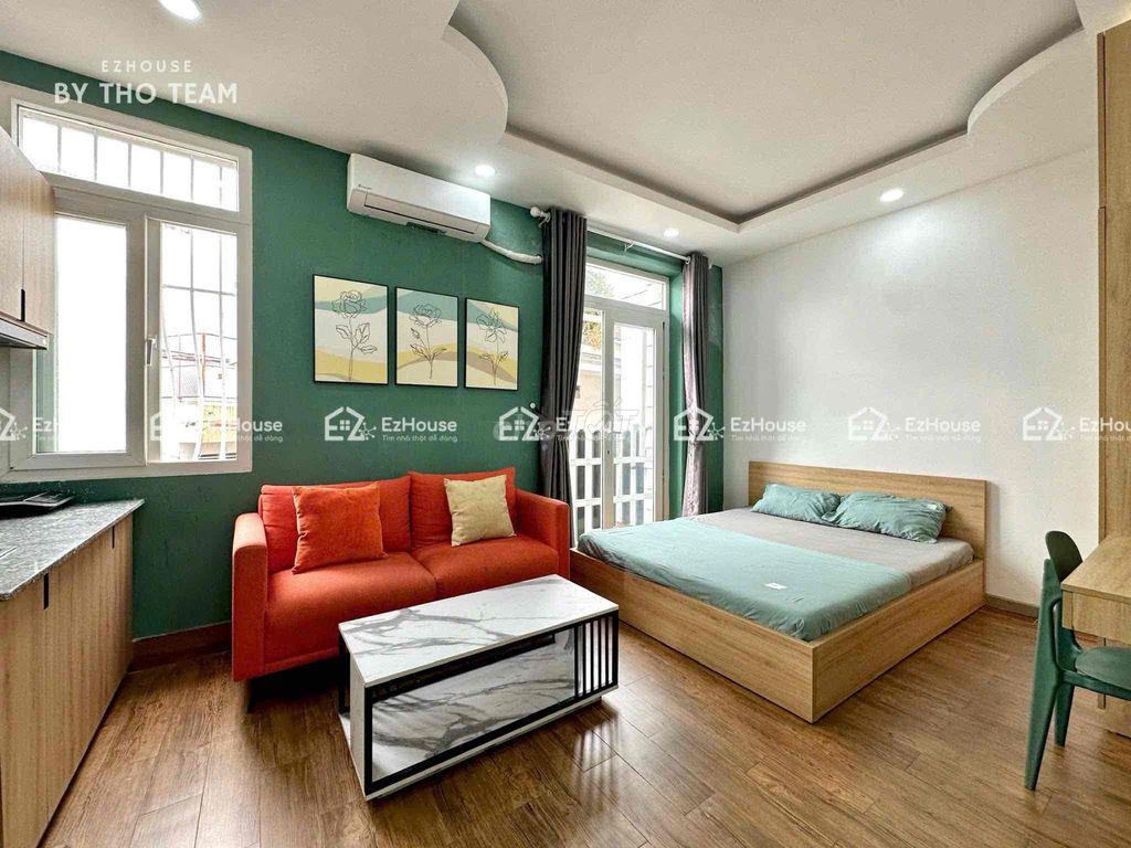 CĂN HỘ STUDIO BAN CÔNG - FULL TIỆN NGHI - gần Q10-Q3