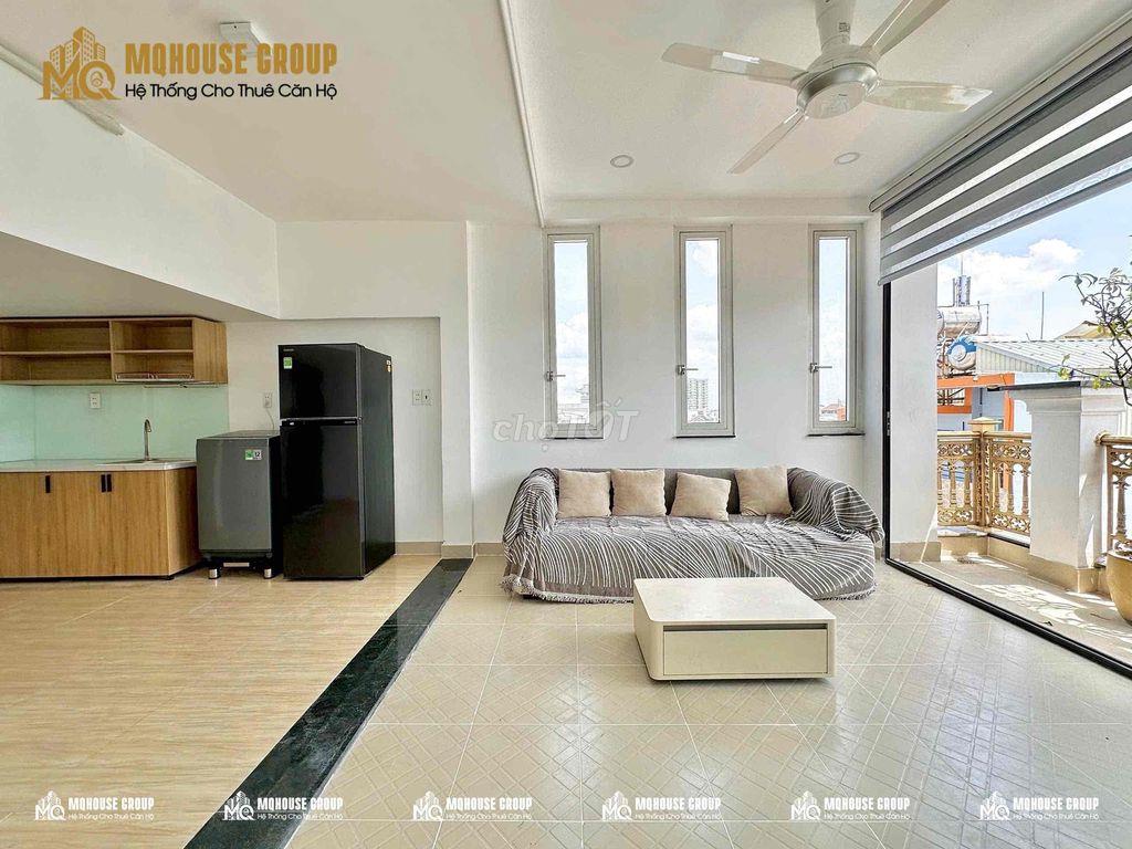 ☘️☘️ TRỐNG LẠI PENTHOUSE 1PN SIÊU RỘNG - BANCOL CỬA SỔ -  NGAY GÒ DẦU