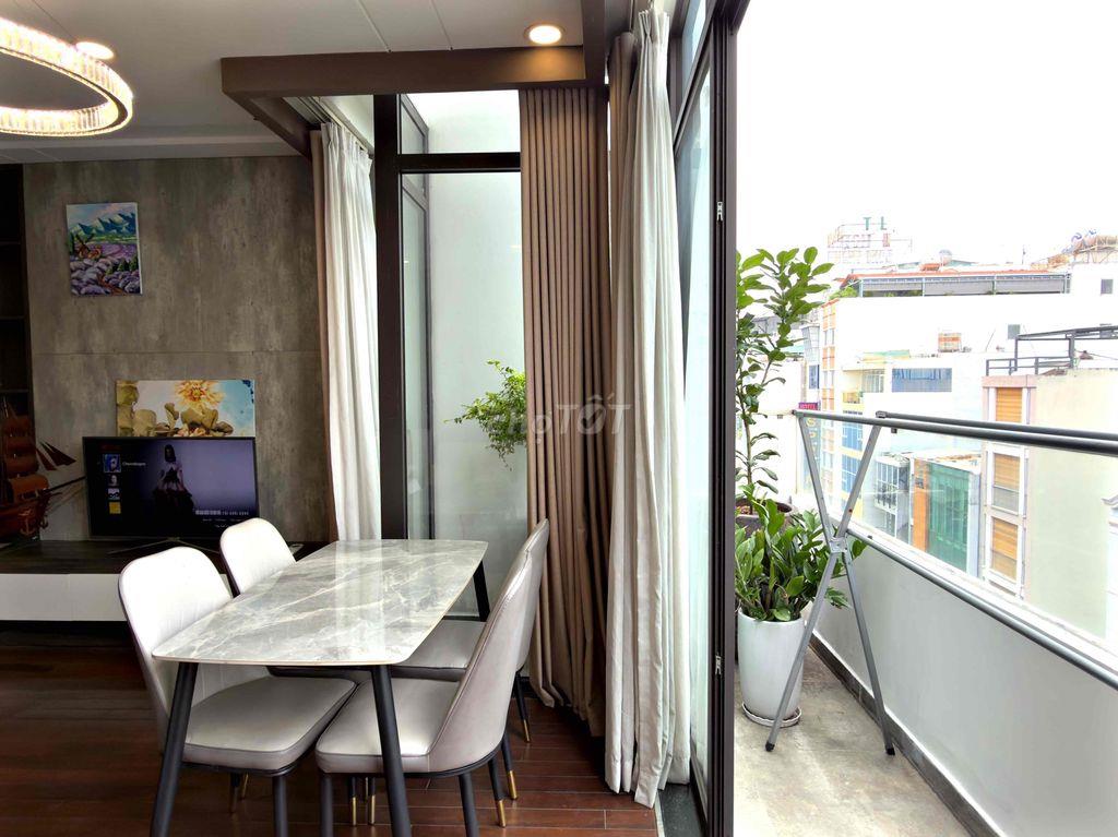 Phòng Luxury Tách Bếp, Ban Công Ngay Sân Bay - Bạch Đằng - Hồng Hà