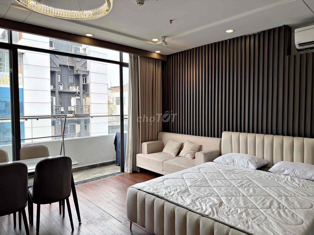 Phòng Luxury Tách Bếp, Ban Công Ngay Sân Bay - Bạch Đằng - Hồng Hà
