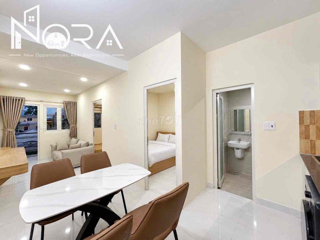 Căn hộ 50m2 2pn, 1pk, 1wc Full nội thất khu vực: Bạch Đằng - Hồng Hà.