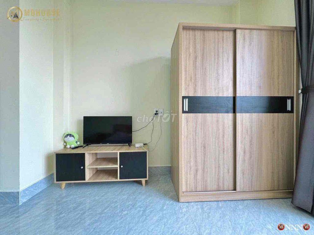 CĂN HỘ STUDIO BAN CÔNG MỚI 100% - ĐẦY ĐỦ NỘI THẤT